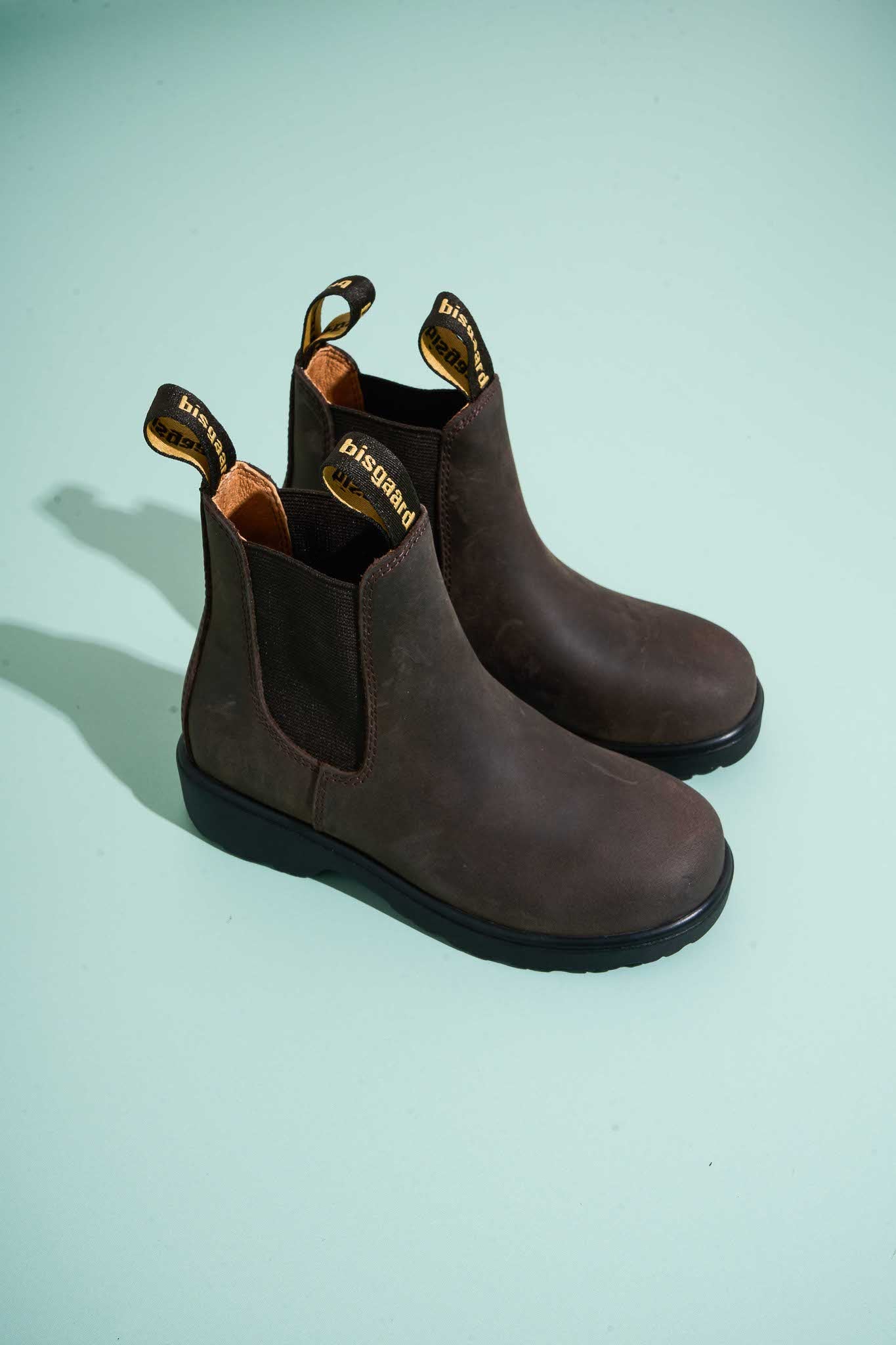 bisgaard KIM Rustic Brown ādas zābaki
