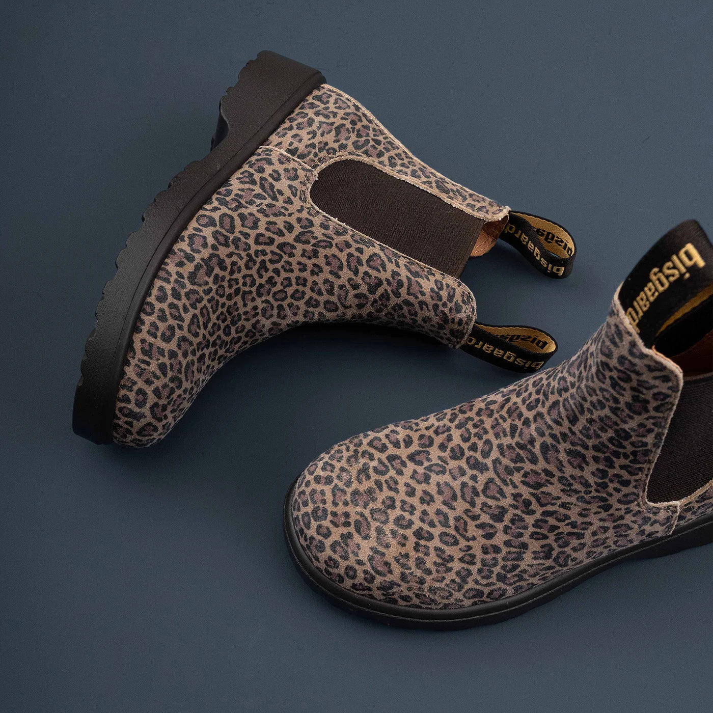 bisgaard KIM Leopard ādas zābaki