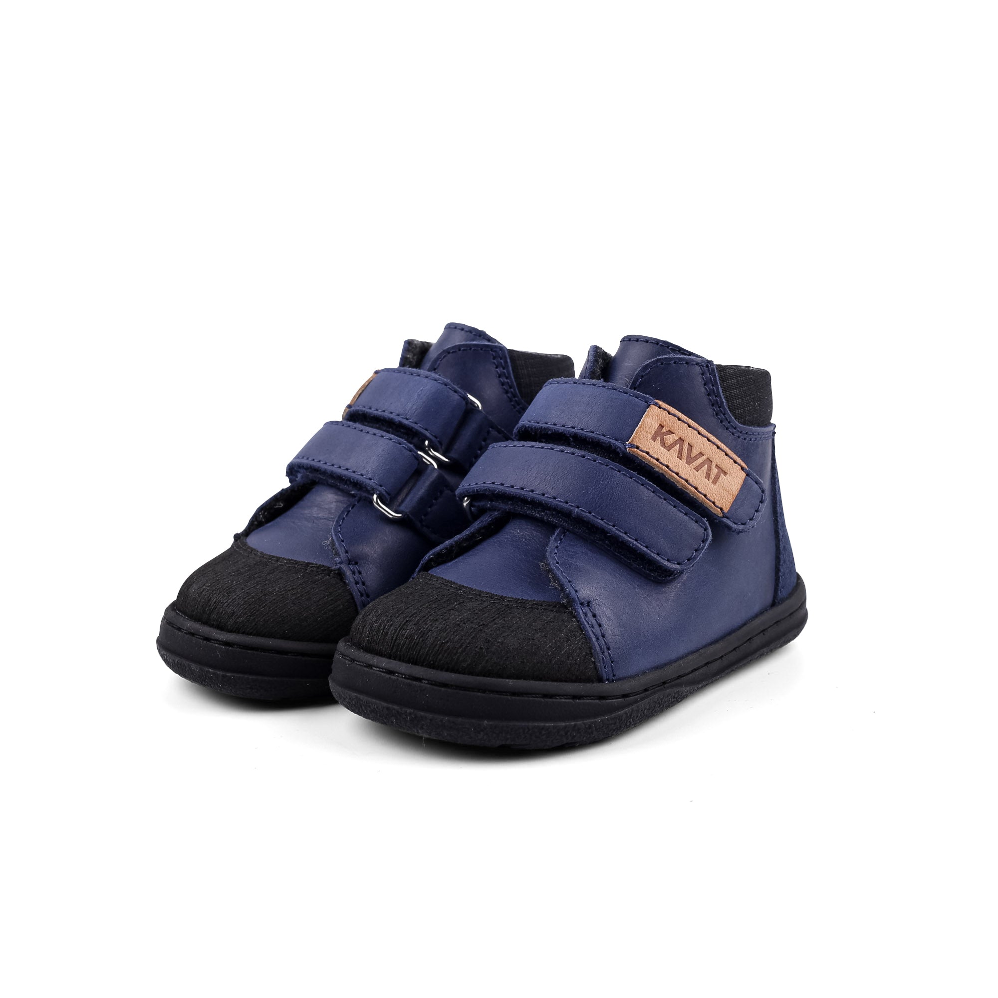 KAVAT Fiskeby Warm Barefoot Mood Indigo viegli siltinātie zābaciņi