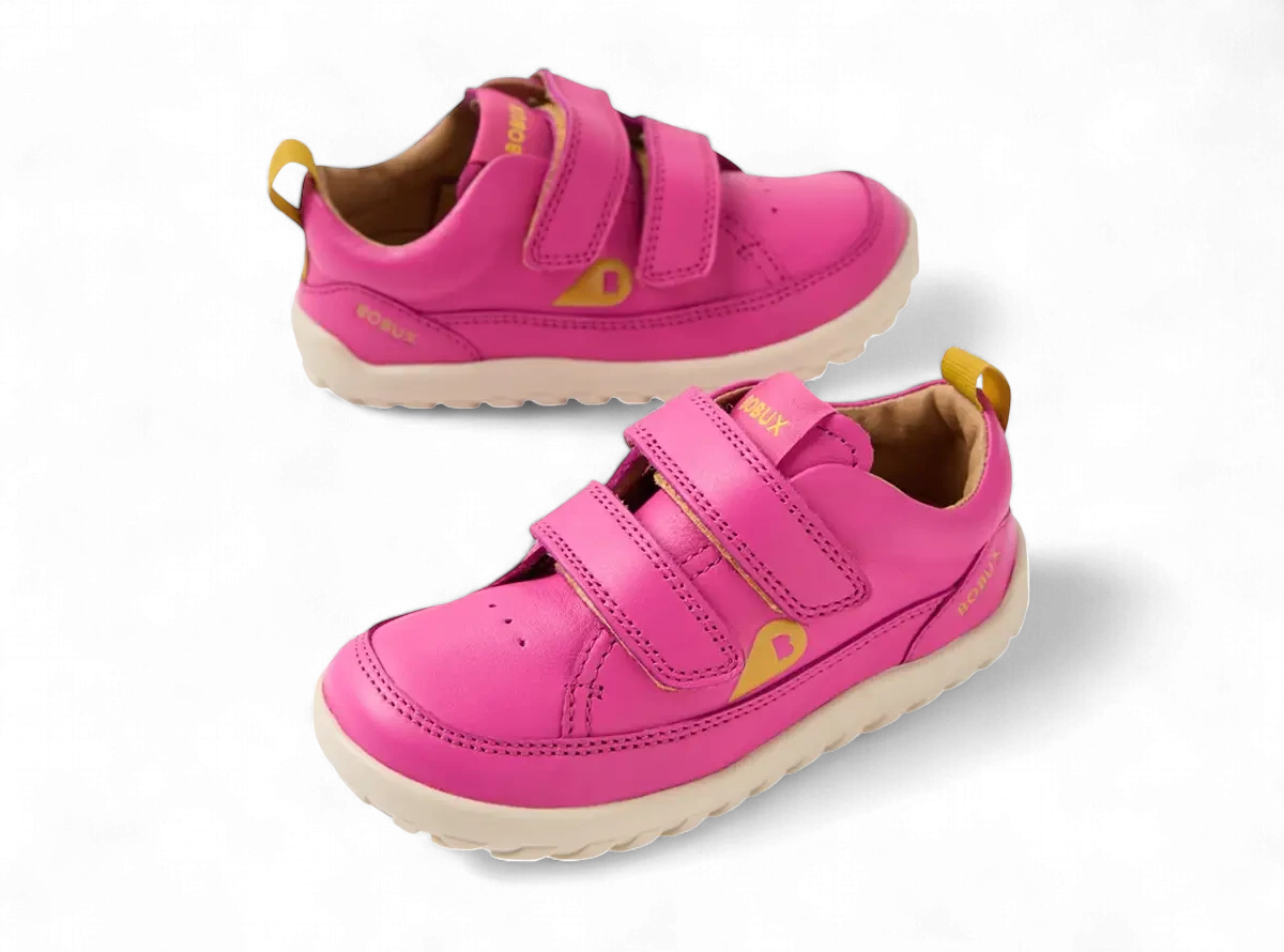 Bobux SU Dawn Rose Violet ādas kurpītes