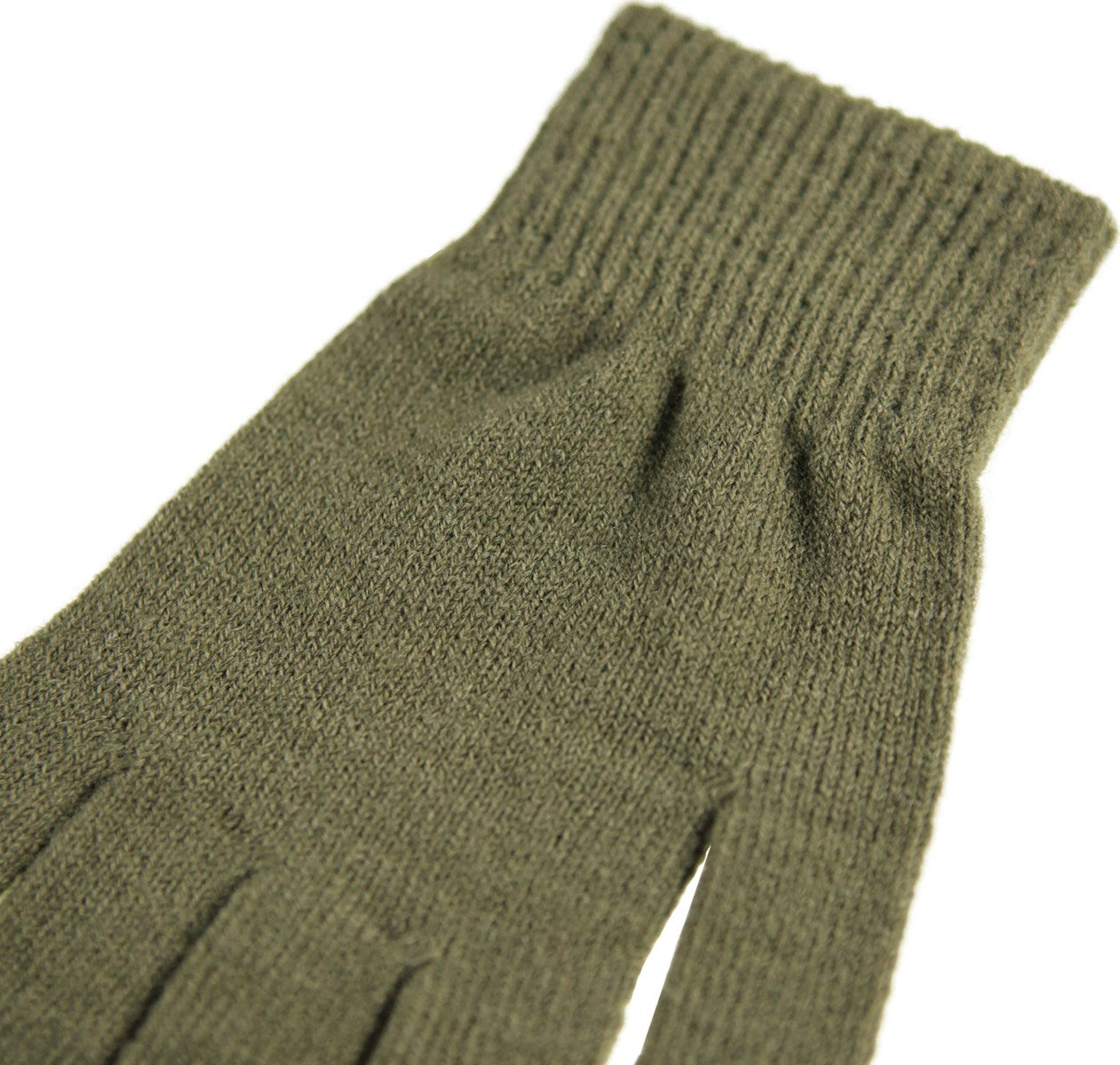 MOLO KIDDY Bark Green adīti pirkstaiņi ar vilnu