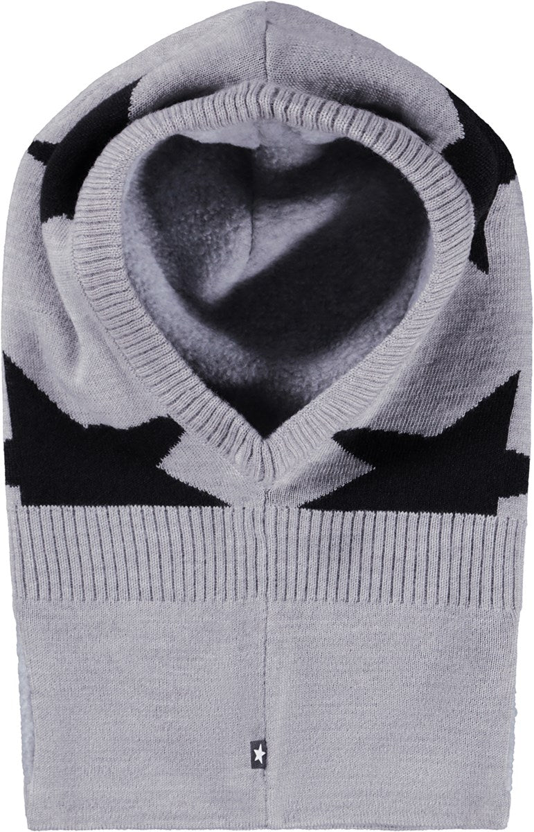 MOLO SNOW Gray Melange ķivercepure