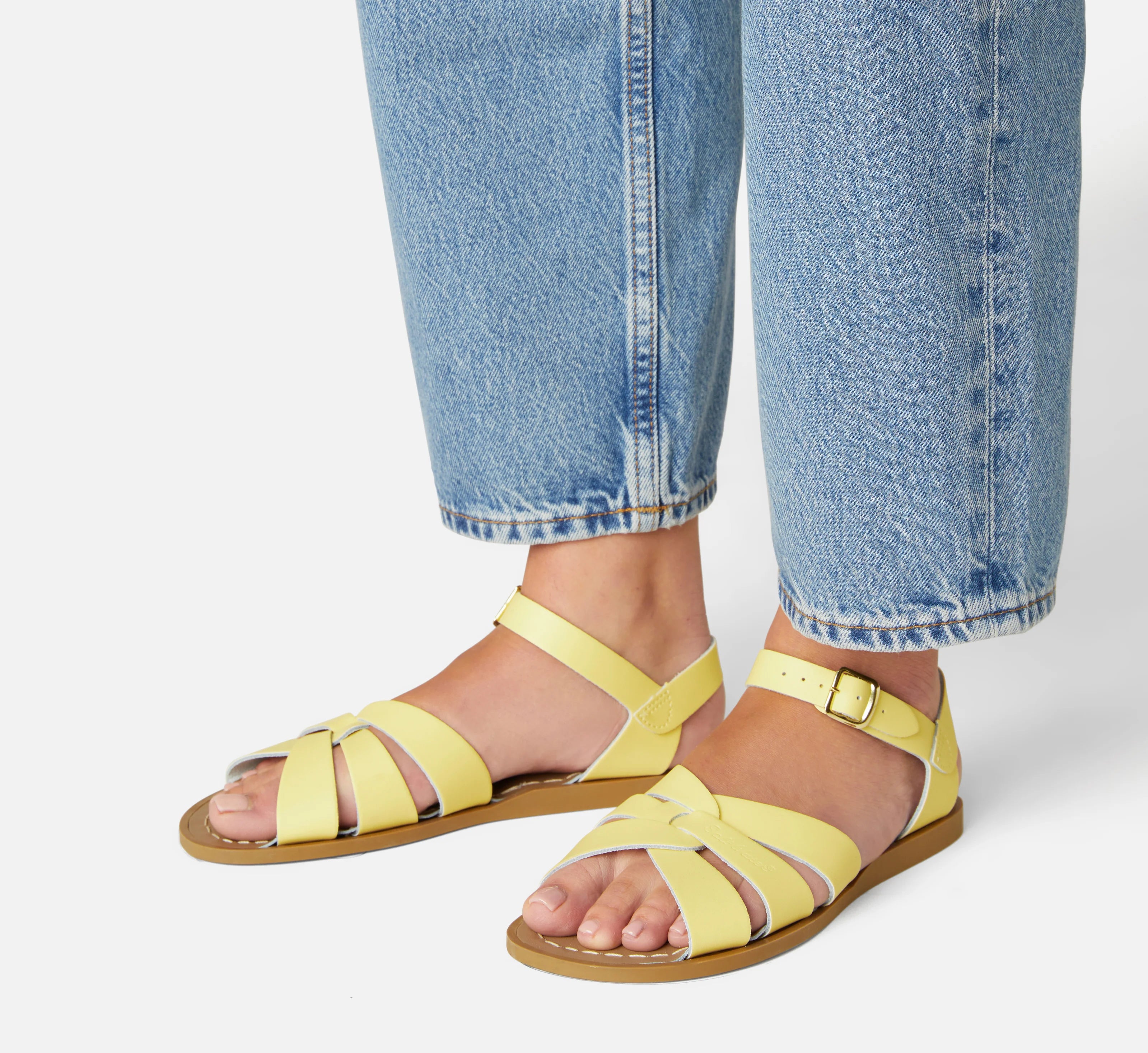 Salt-Water Original Butter Yellow Womens sandales