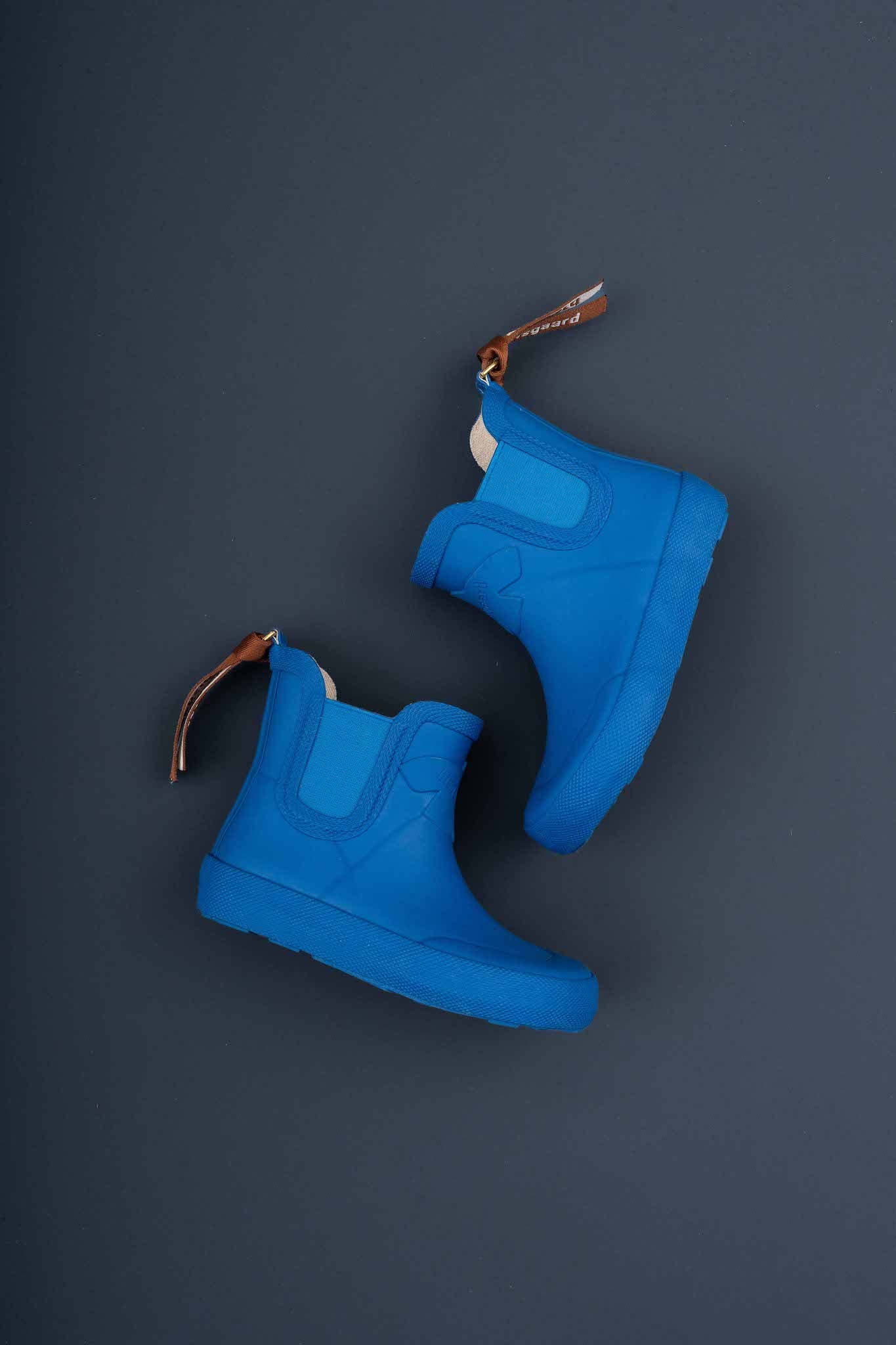 bisgaard barefoot Cobalt gumijas zābaki