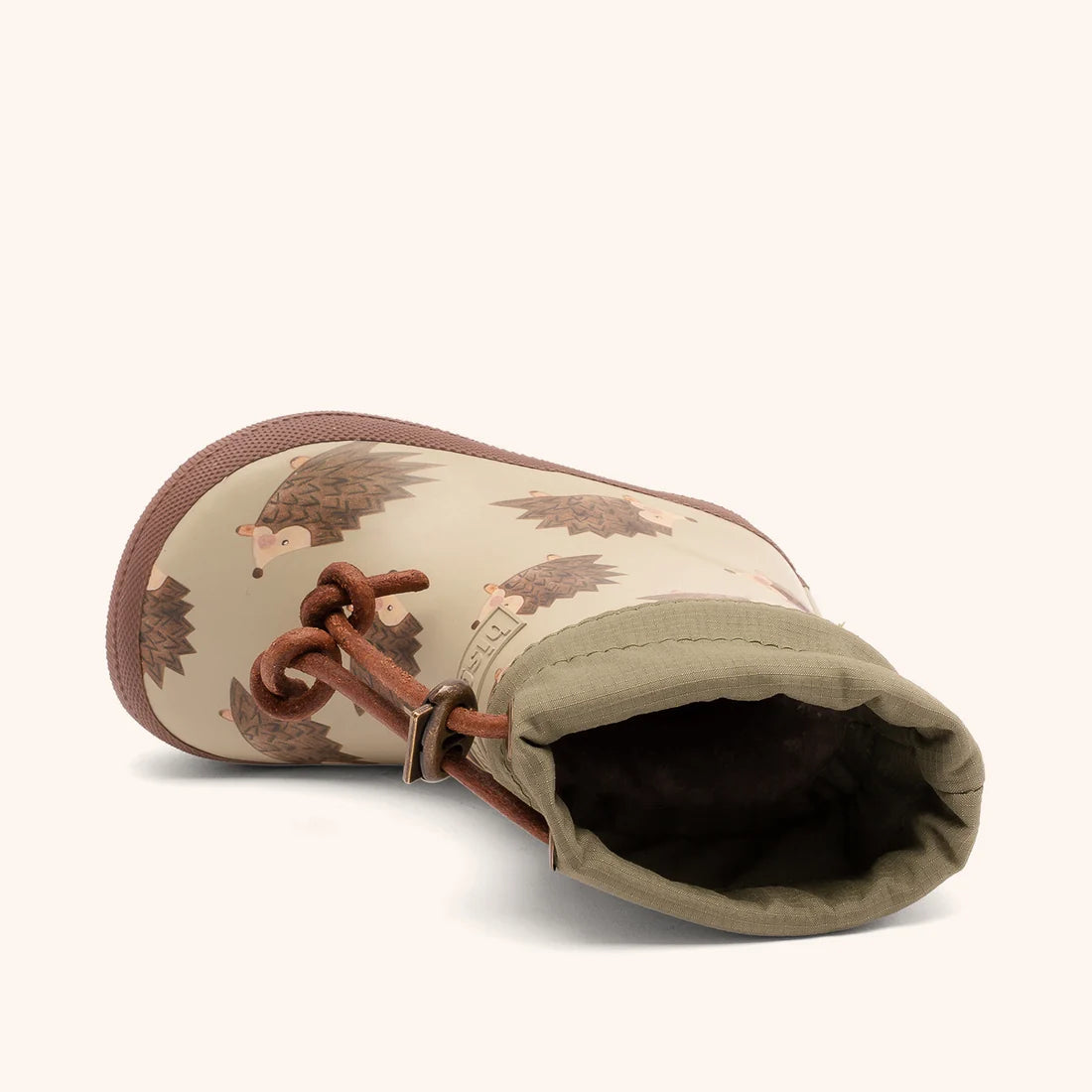 bisgaard Barefoot Thermo Hedgehog siltie gumijas zābaki