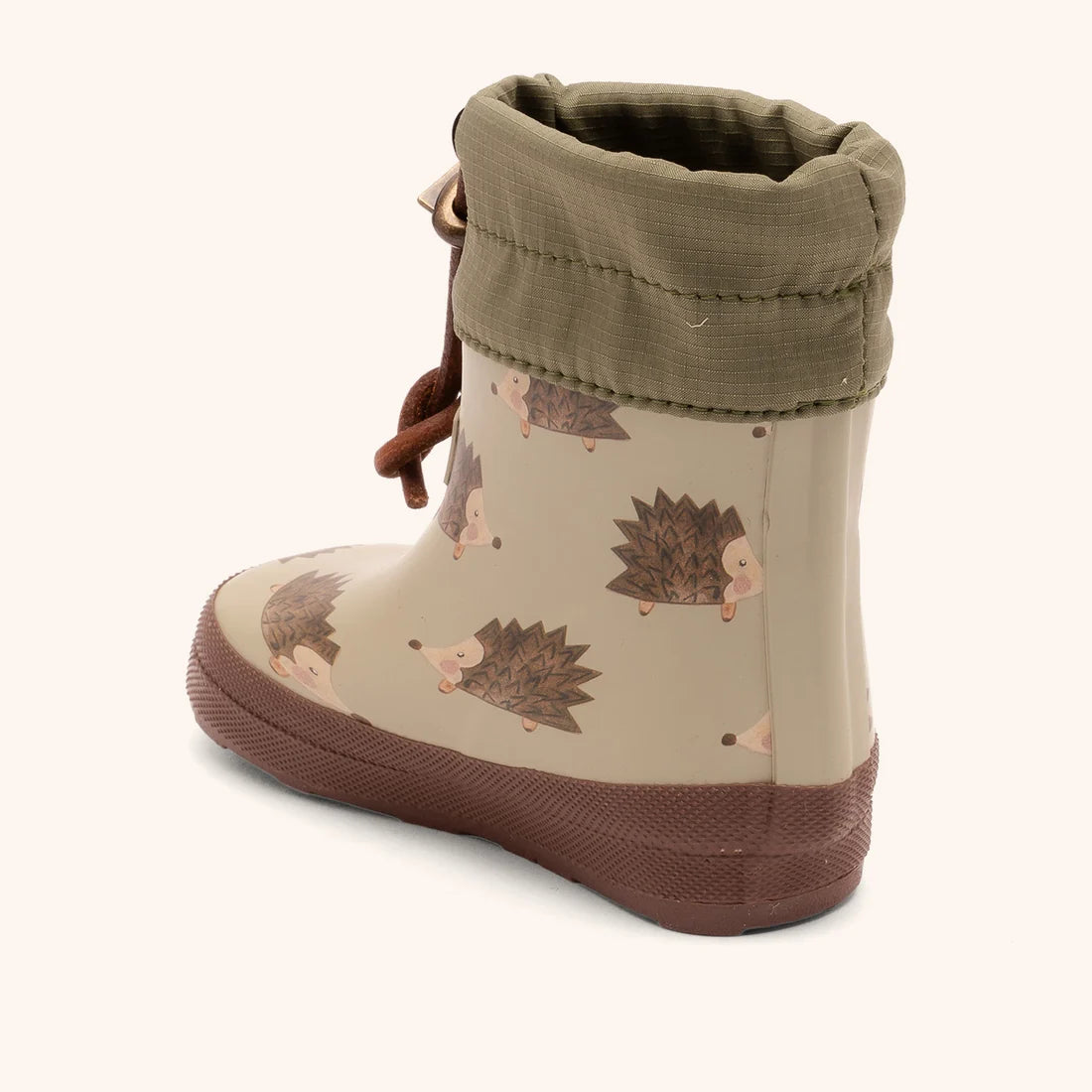 bisgaard Barefoot Thermo Hedgehog siltie gumijas zābaki