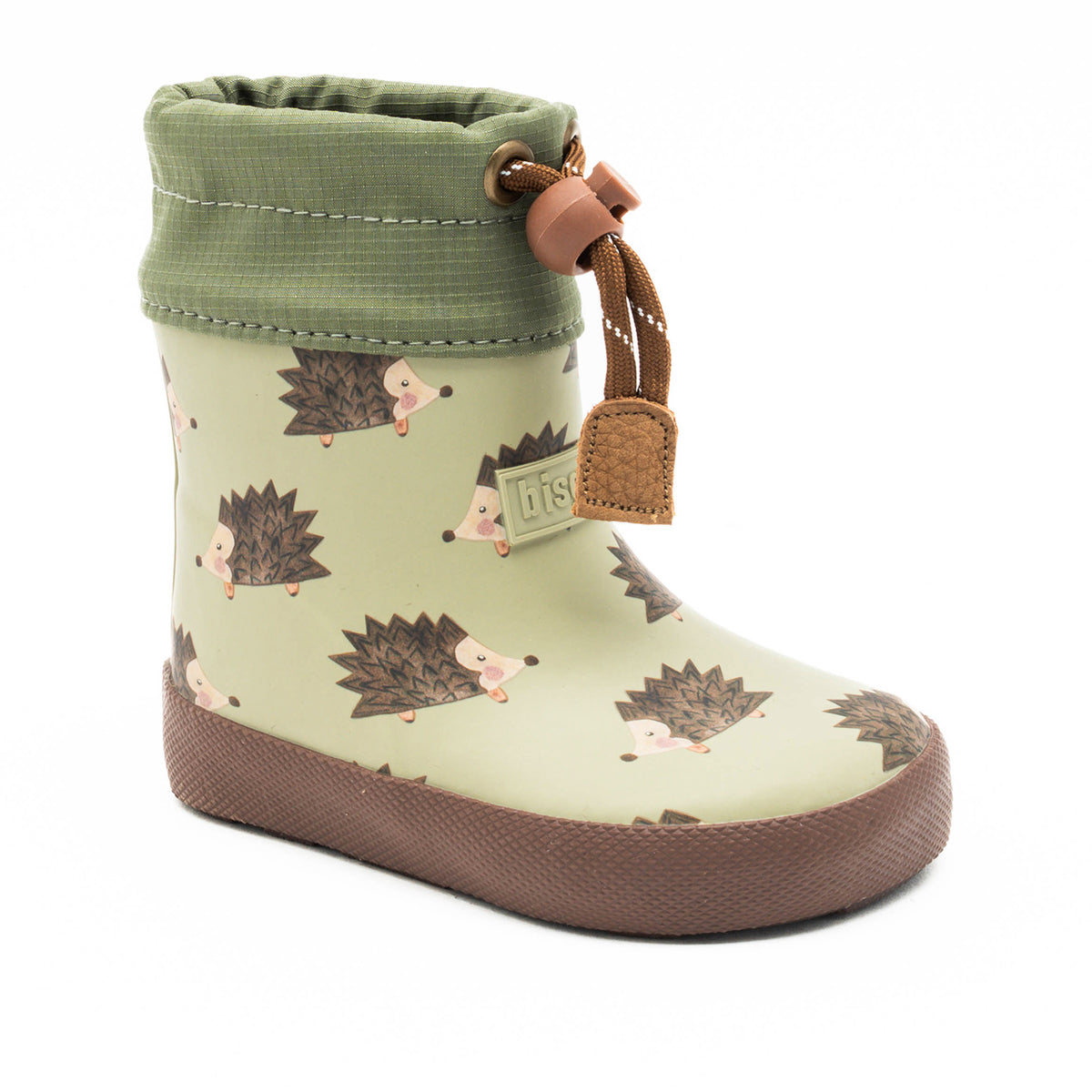 bisgaard Barefoot Thermo Hedgehog siltie gumijas zābaki