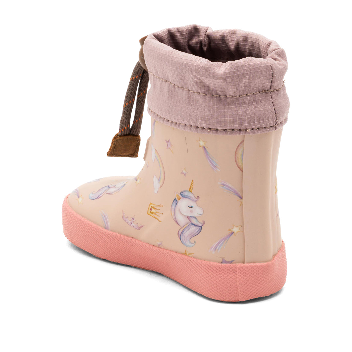 bisgaard Barefoot Thermo Unicorn siltie gumijas zābaki