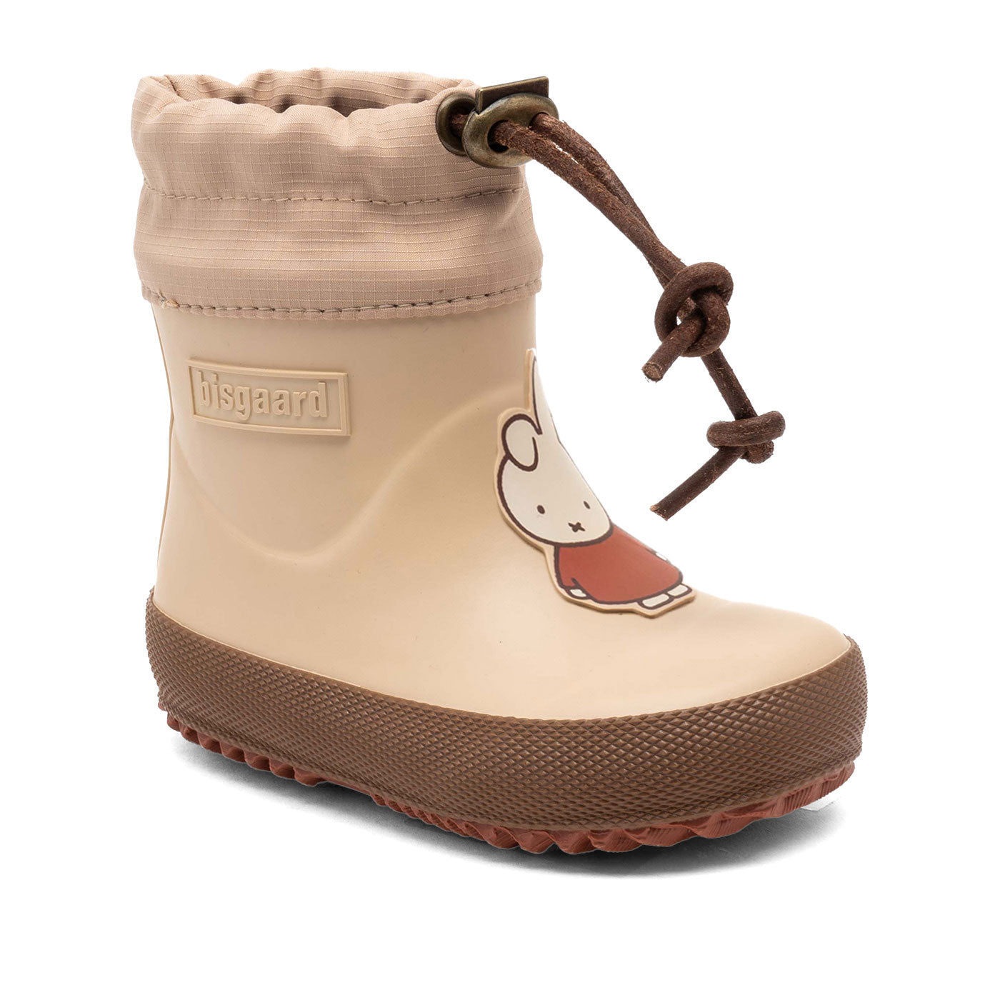 Miffy x bisgaard Thermo Baby Cream siltie gumijas zābaki