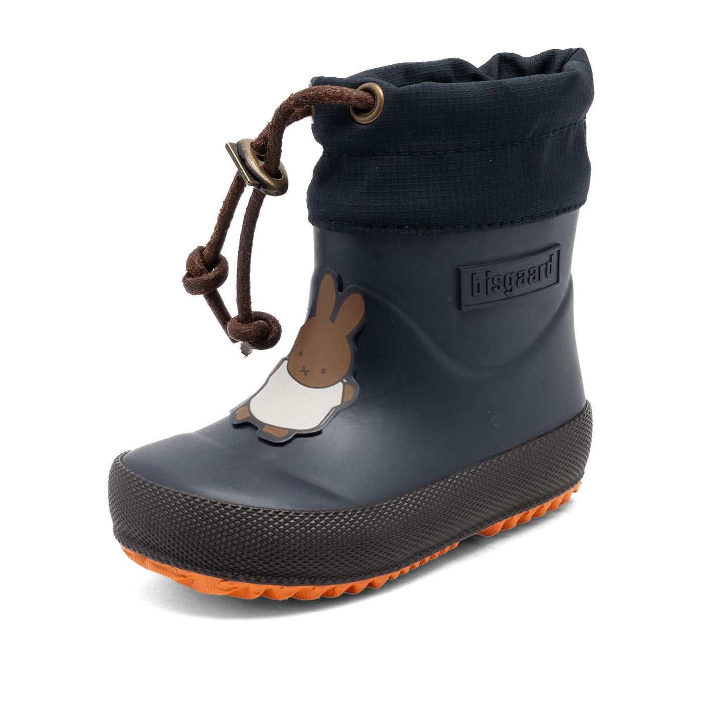 Miffy x bisgaard Thermo Baby Dark Navy siltie gumijas zābaki
