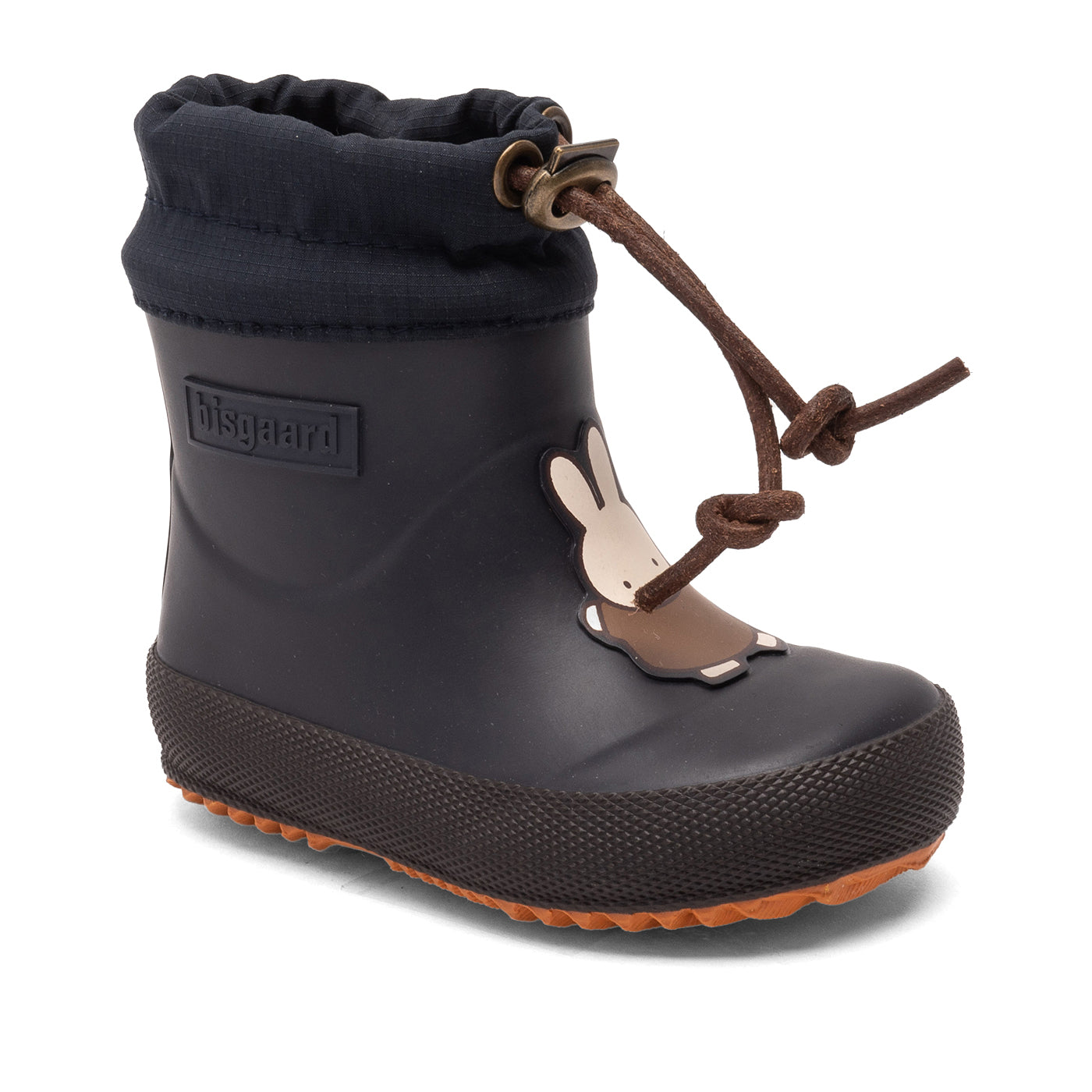 Miffy x bisgaard Thermo Baby Dark Navy siltie gumijas zābaki
