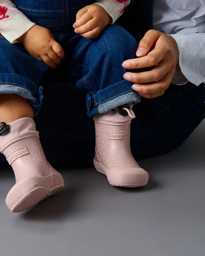 Bundgaard Malik Rose Sparkle Insulated Rubber Boots