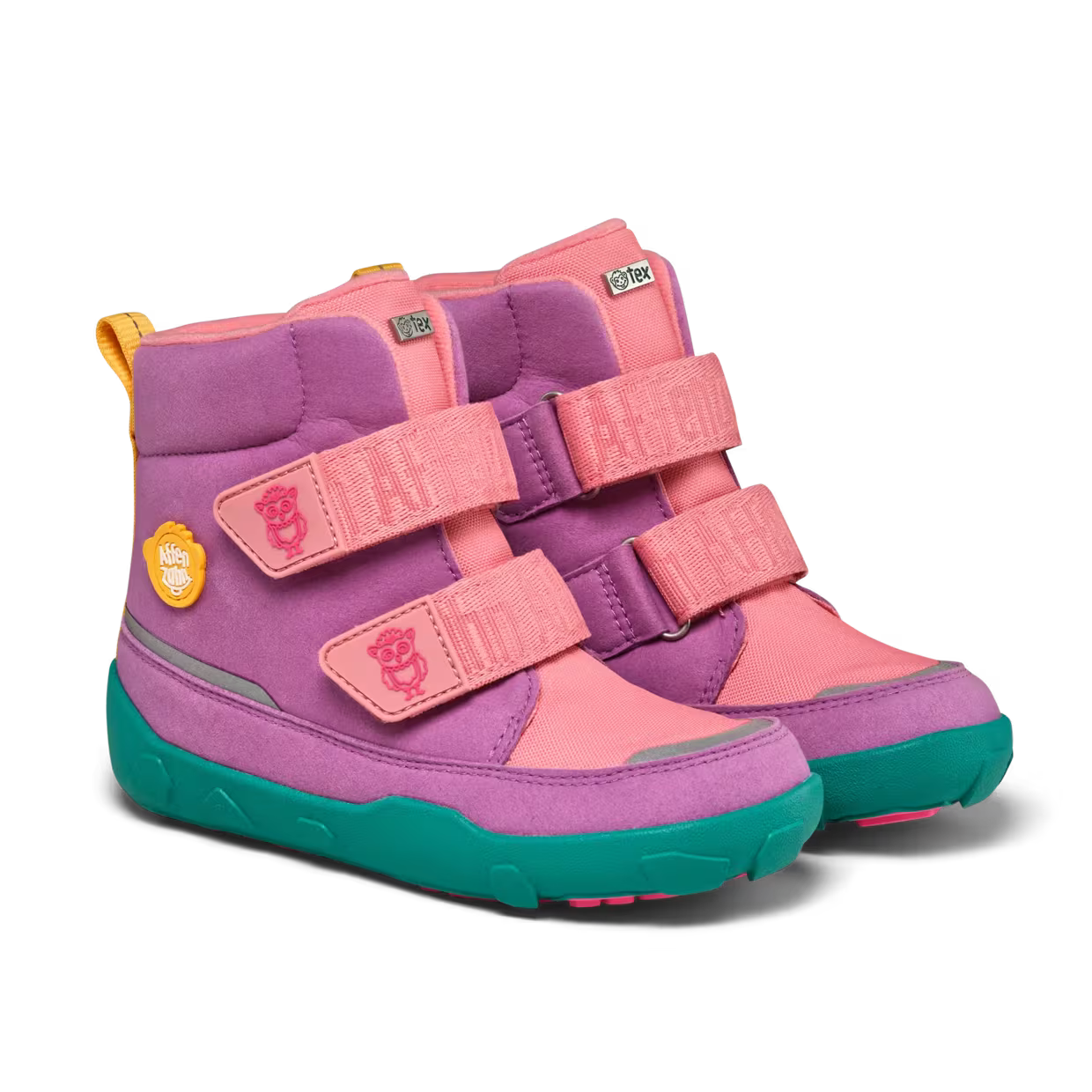 Affenzahn Mid Boot Vegan Comfy Owl ziemas zābaki