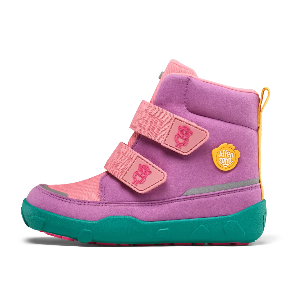 Affenzahn Mid Boot Vegan Comfy Owl ziemas zābaki