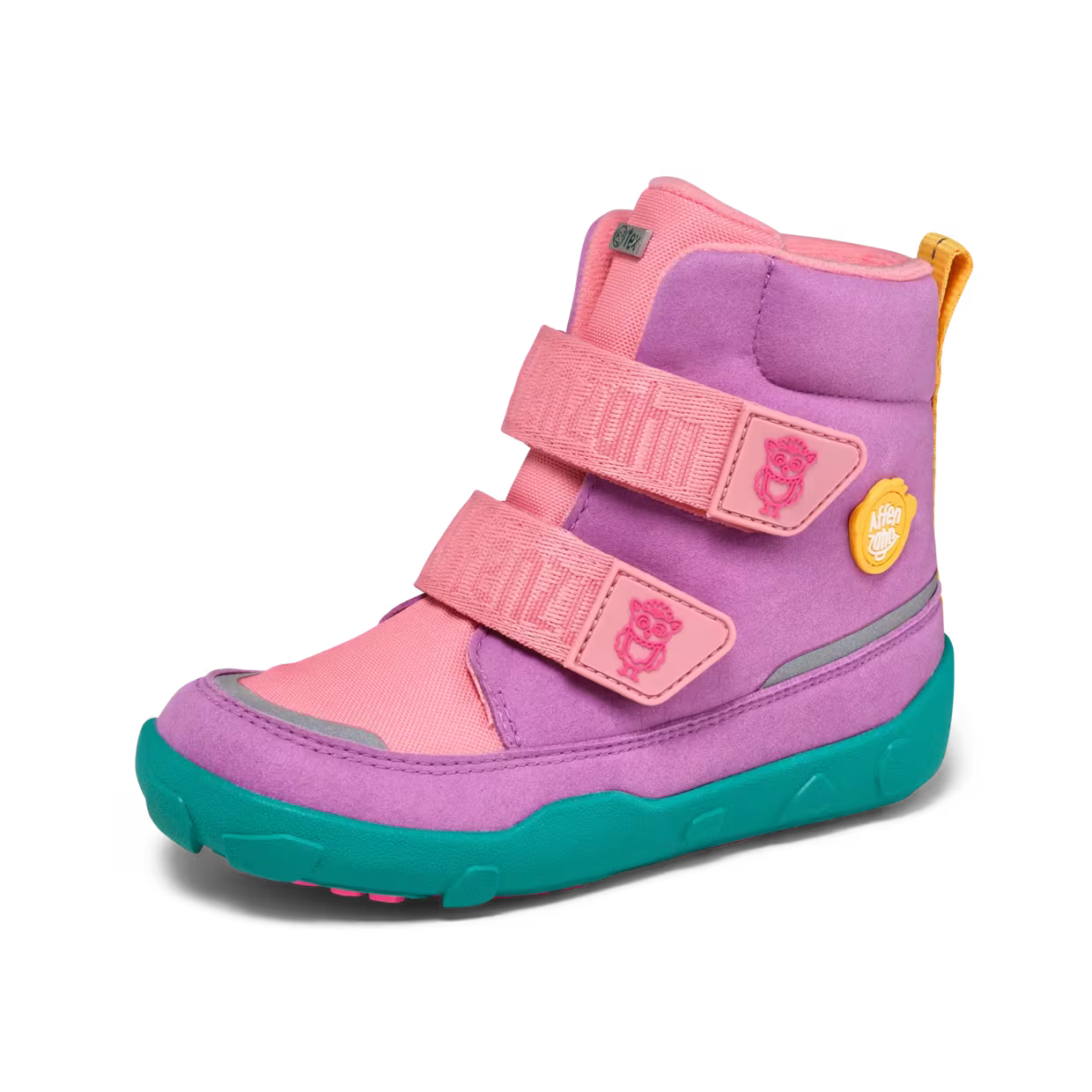 Affenzahn Mid Boot Vegan Comfy Owl ziemas zābaki