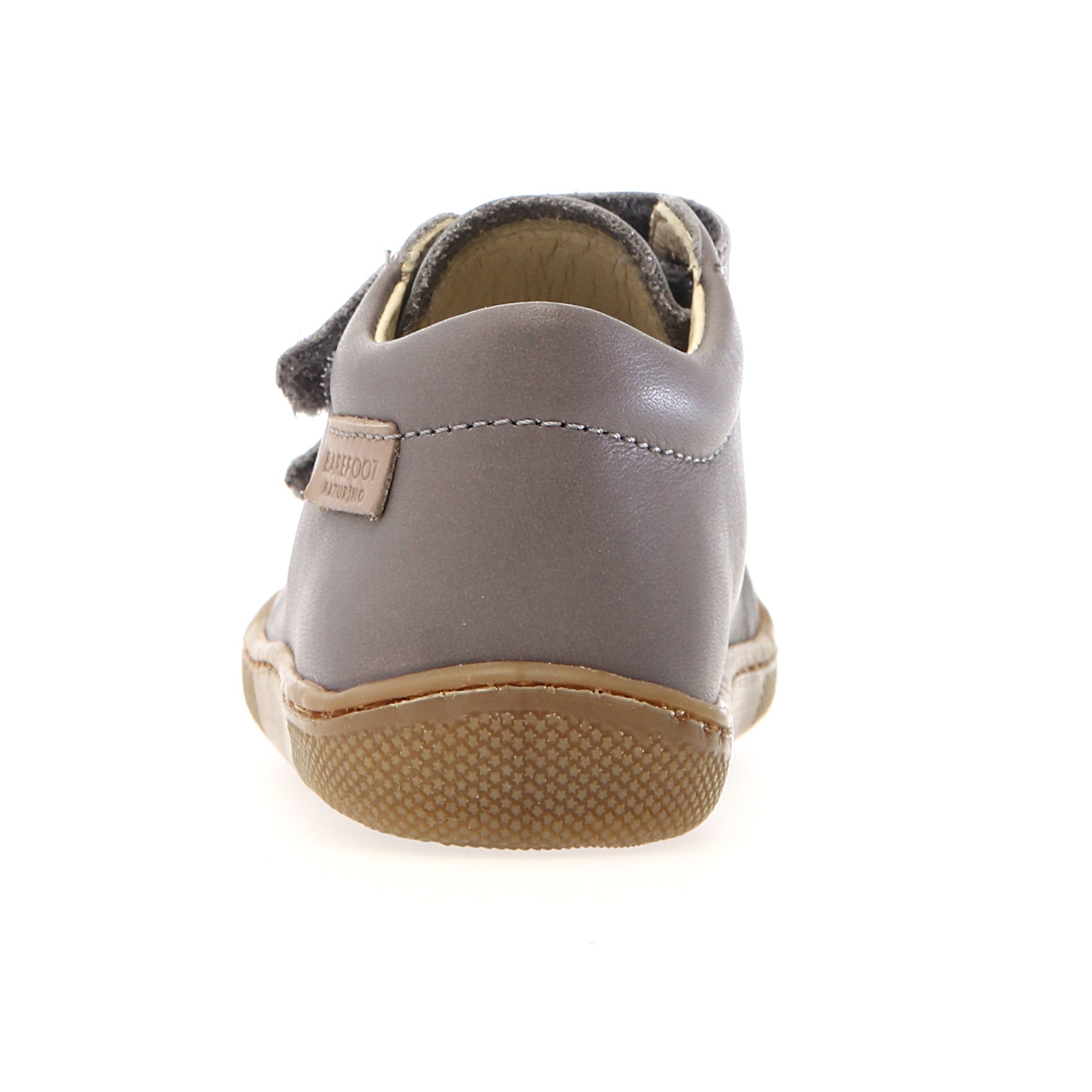 Naturino Barefoot Amur Dark Gray leather ankle boots