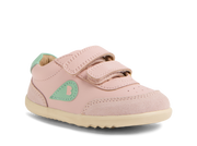 Bobux SU Champ Ballet Pink leather shoes