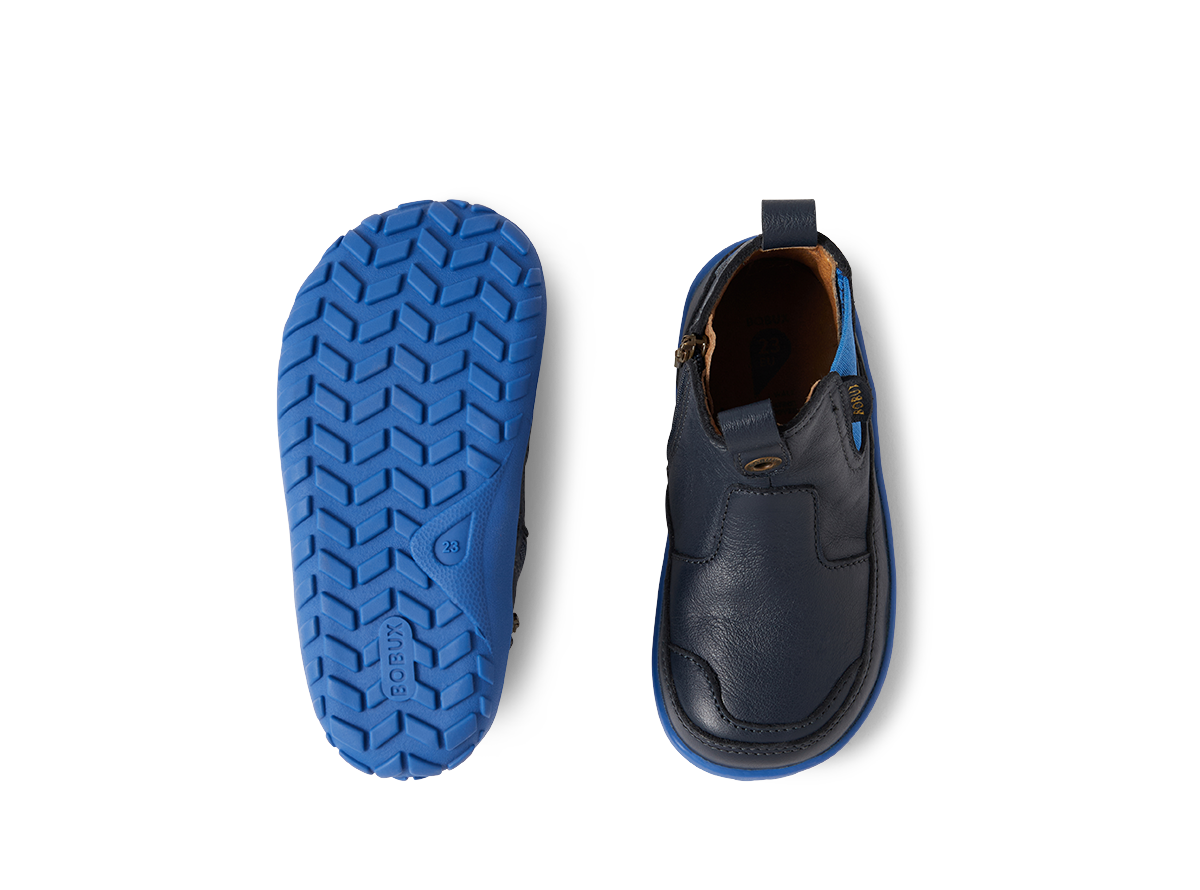 Bobux SU Trail Navy ādas zābaciņi