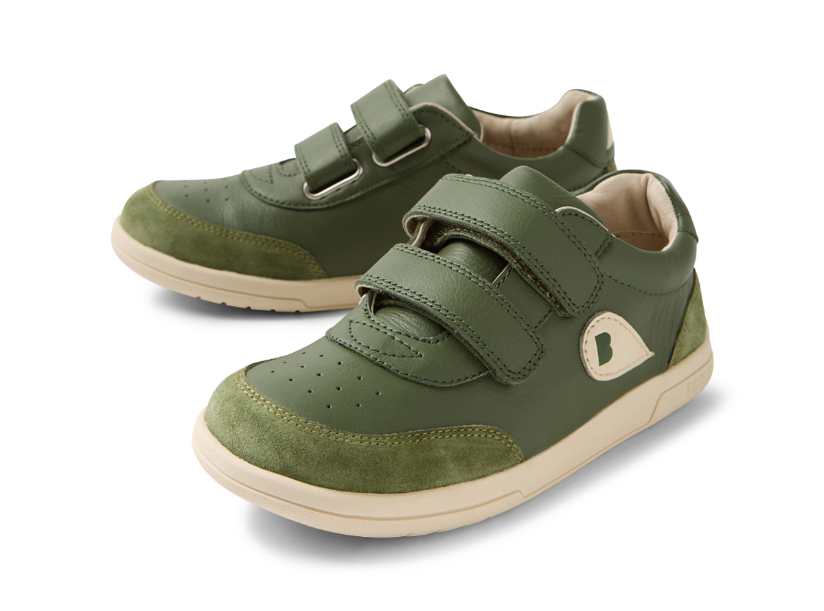 Bobux IW Champ Bronze Green ādas kurpes