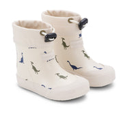 Bundgaard Cover Ivory Dino rubber booties for babies