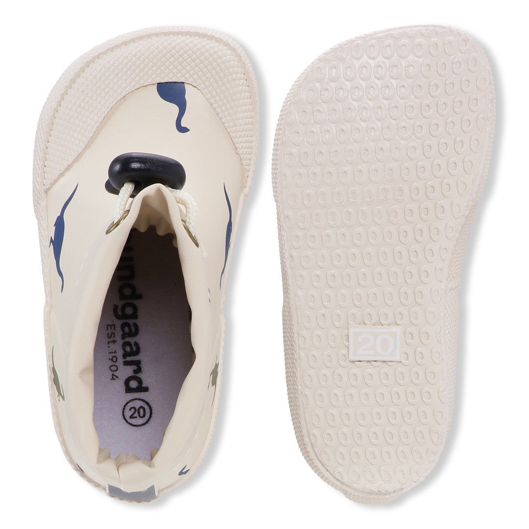 Bundgaard Cover Ivory Dino rubber booties for babies