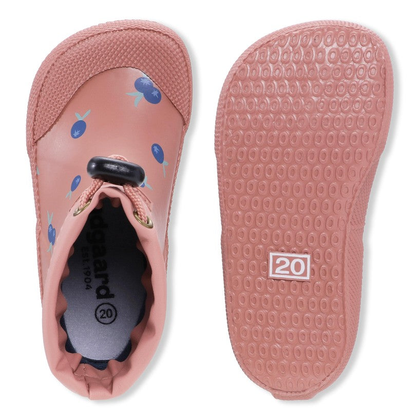 Bundgaard Cover Blush Berry rubber booties for babies