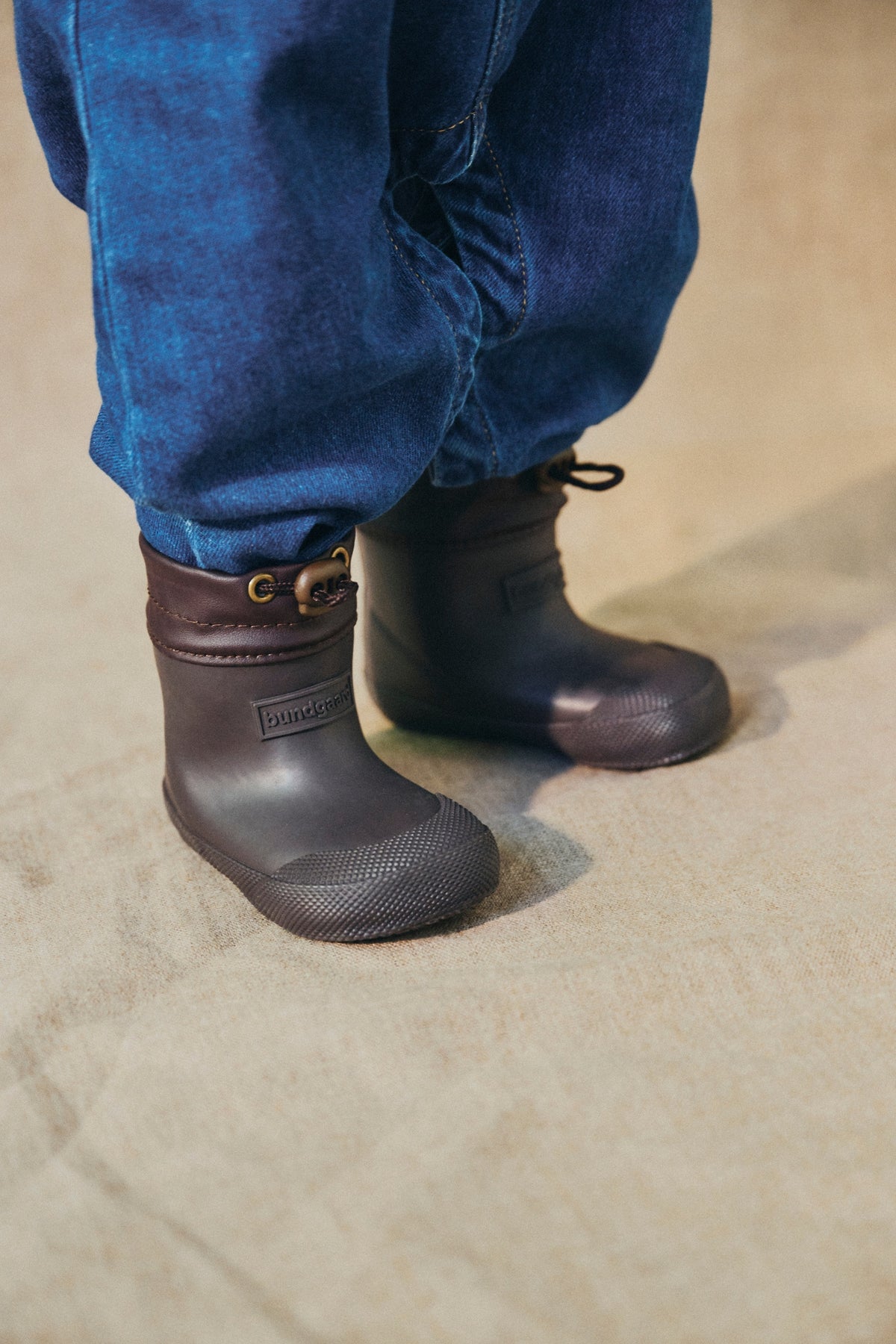 Bundgaard Malik Dark Brown siltinātie gumijas zābaciņi