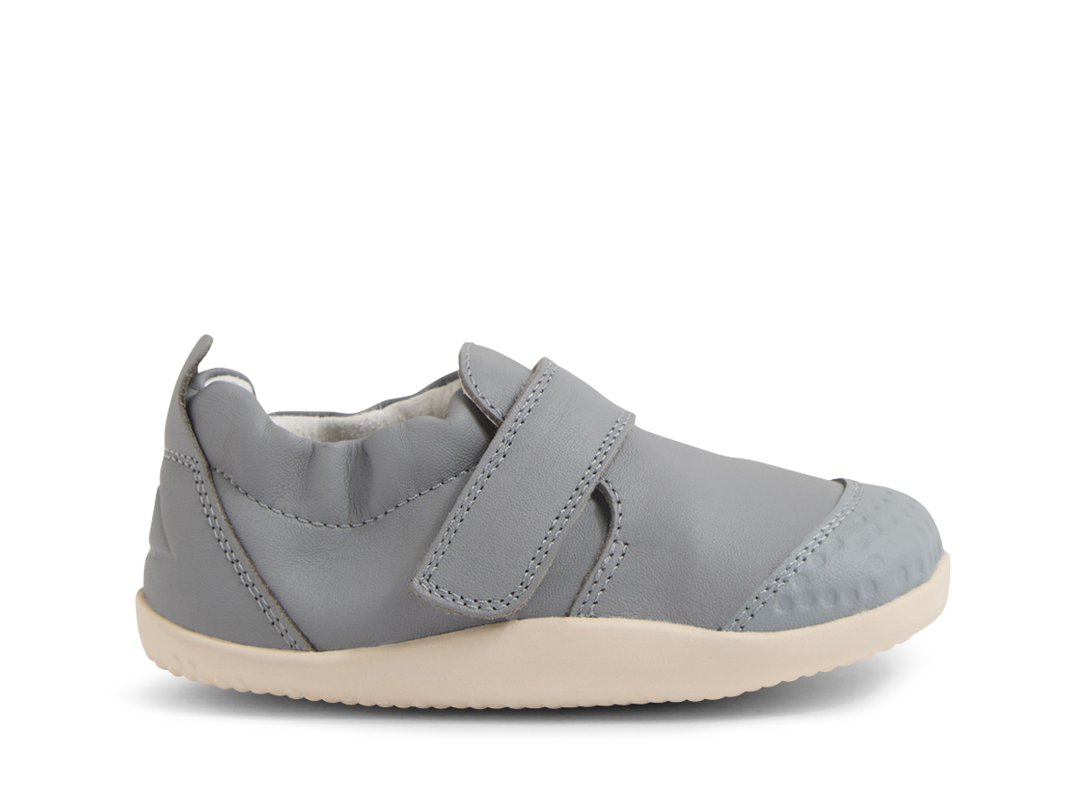 Bobux Xplorer Go Ultimate Gray ādas kurpītes