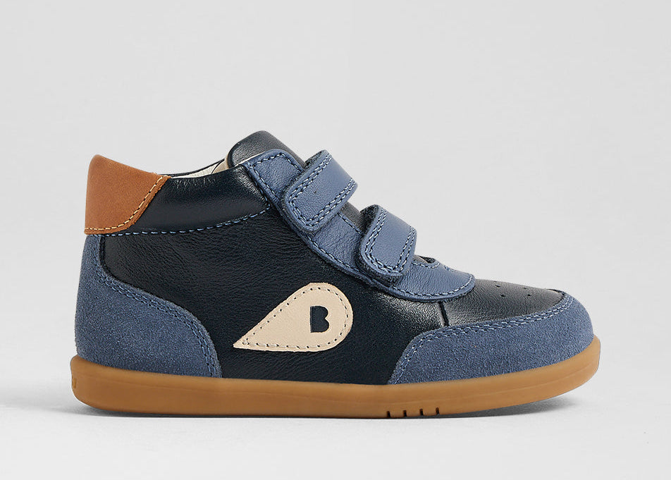 Bobux IW Champ High Navy Vintage zābaki
