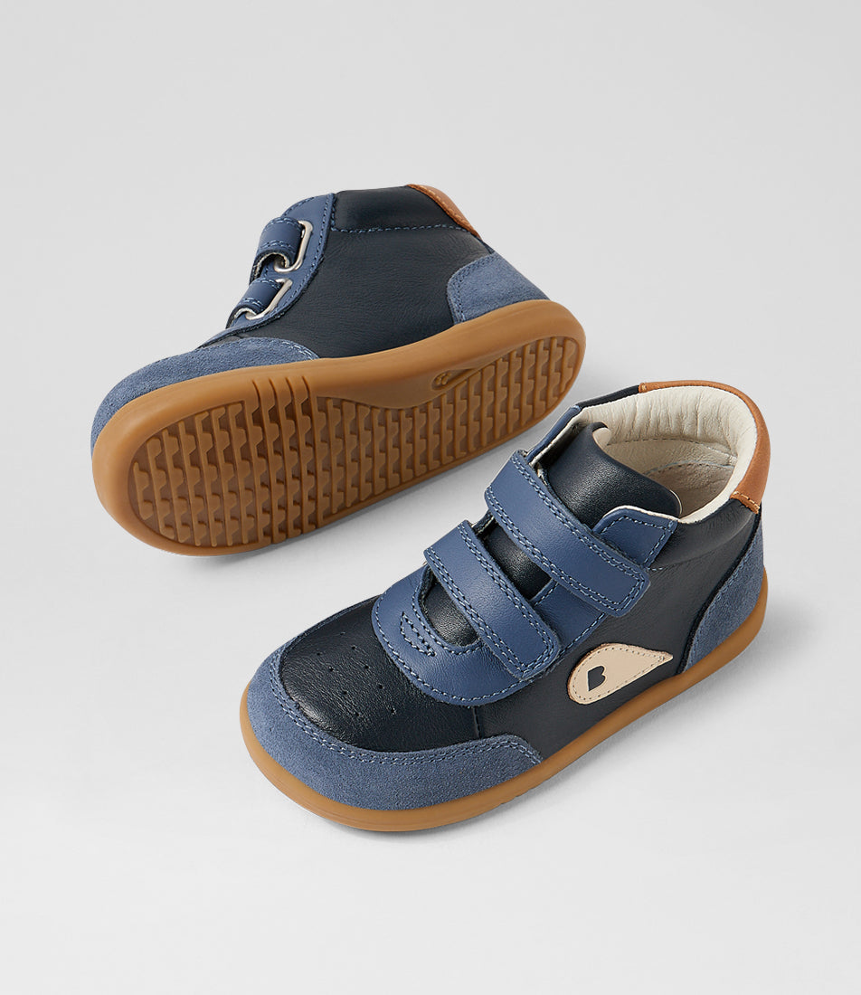 Bobux IW Champ High Navy Vintage zābaki