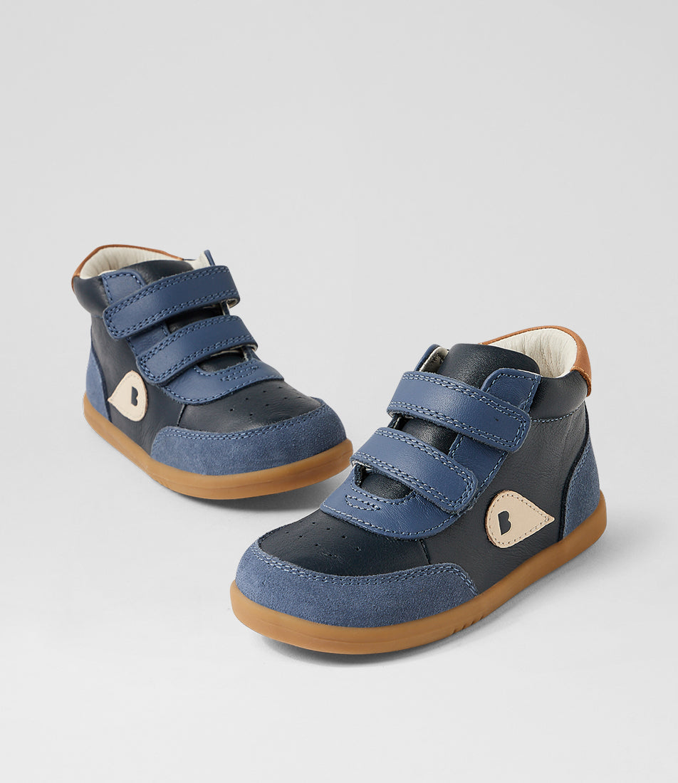 Bobux IW Champ High Navy Vintage zābaki