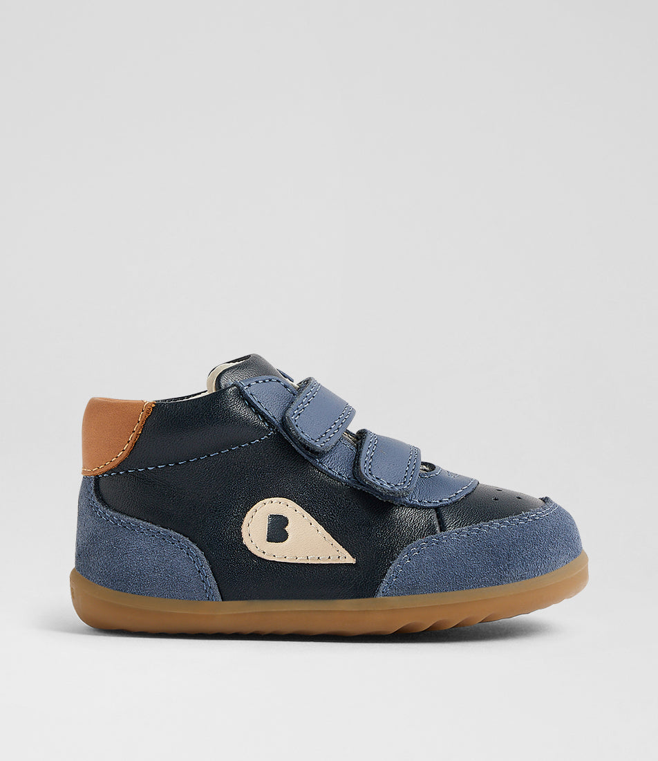 Bobux Step Up Champ High Navy Vintage zābaciņi