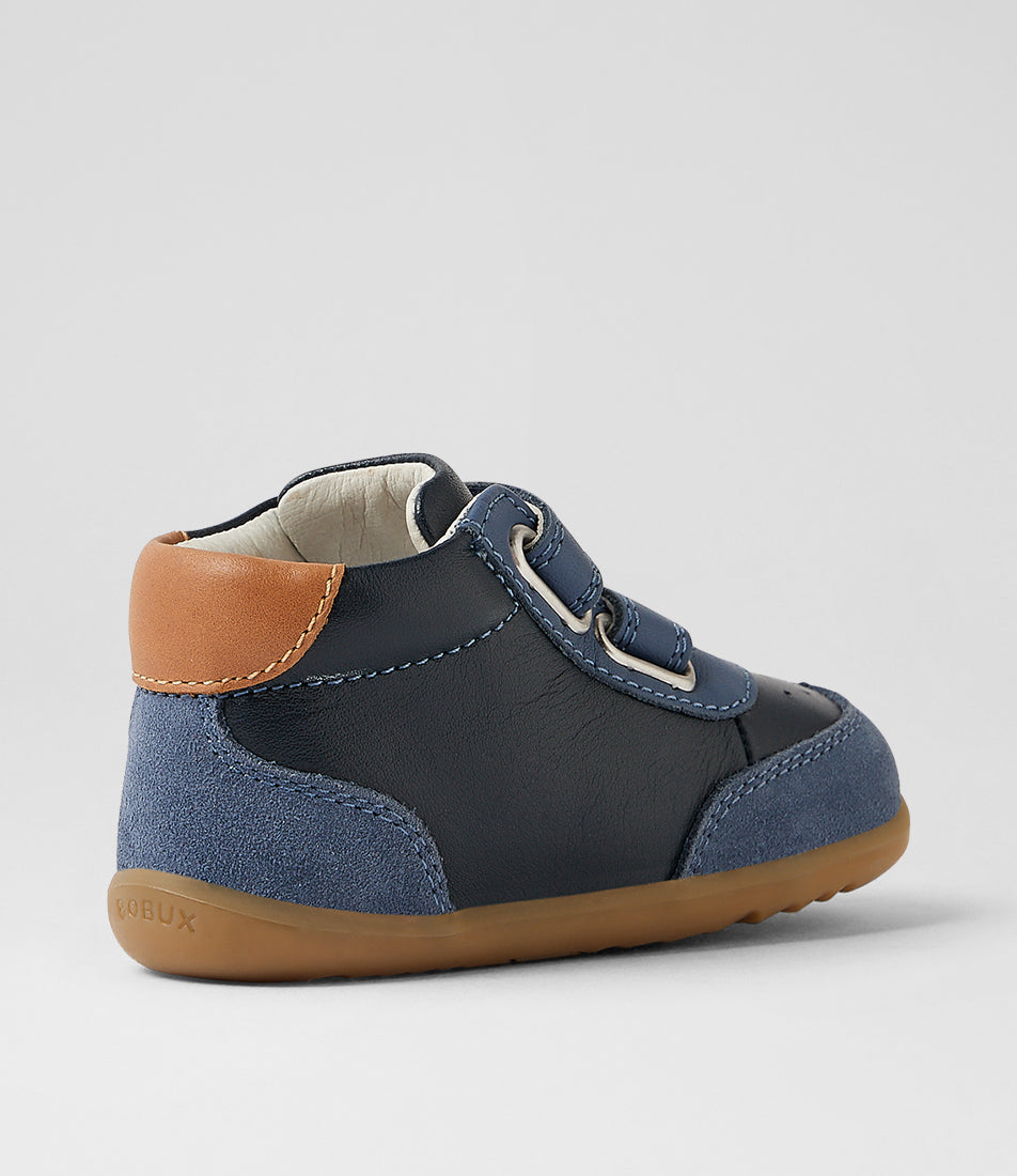 Bobux Step Up Champ High Navy Vintage zābaciņi