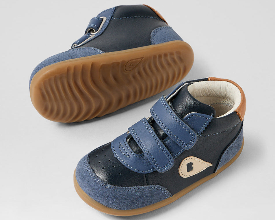 Bobux Step Up Champ High Navy Vintage zābaciņi