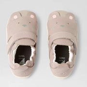 Bobux Xplorer Critters Squeaky Taupe ādas kurpītes