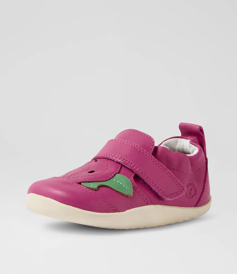 Bobux Xplorer Beet Feet Cactus Flower ādas kurpītes