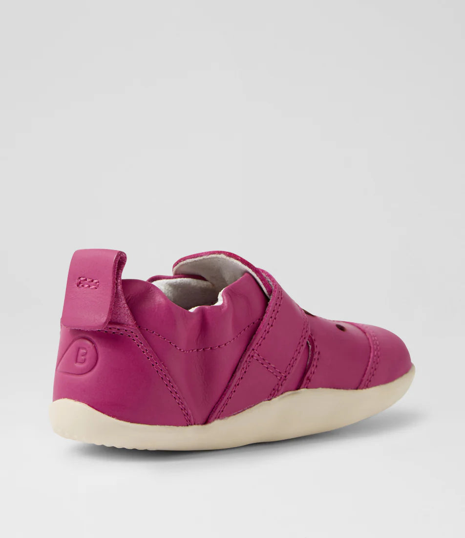 Bobux Xplorer Beet Feet Cactus Flower ādas kurpītes