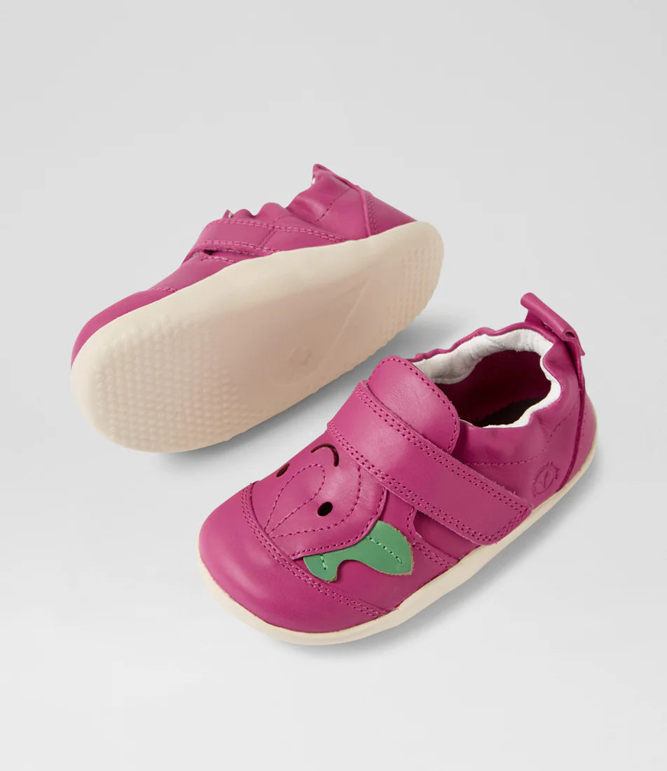 Bobux Xplorer Beet Feet Cactus Flower ādas kurpītes