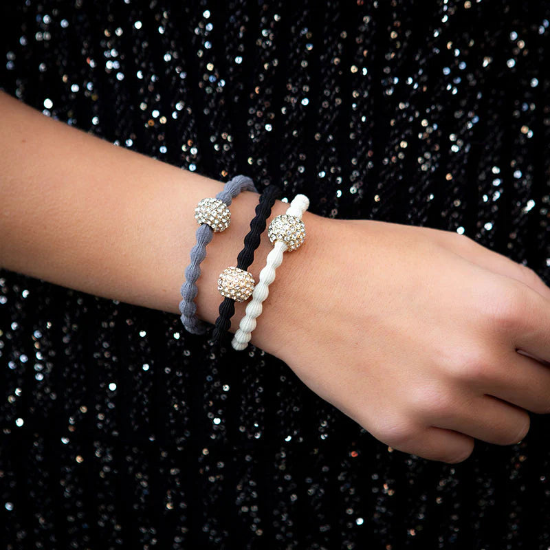 byEloise Snow Ball Black matu gumija