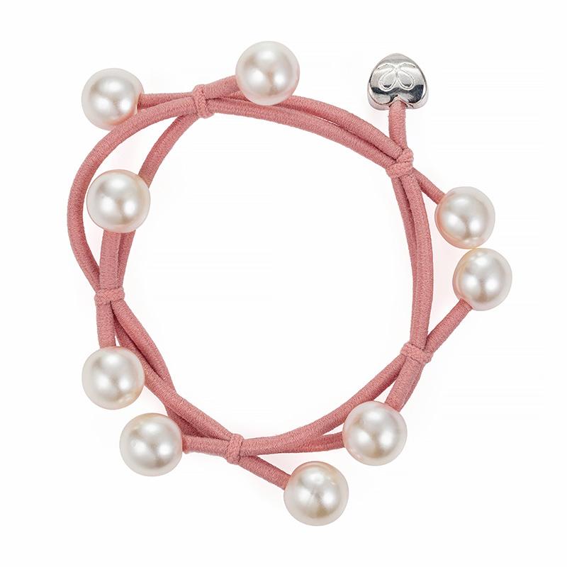 byEloise Pearl Cluster Champagne Pink matu gumija
