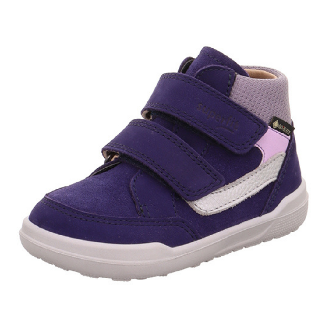 Superfit Superfree Gore-Tex Blau/Lila ādas zābaciņi