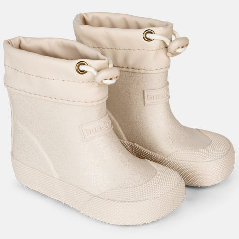 Bundgaard Cover Ivory Sparkle gumijas zābaciņi mazuļiem