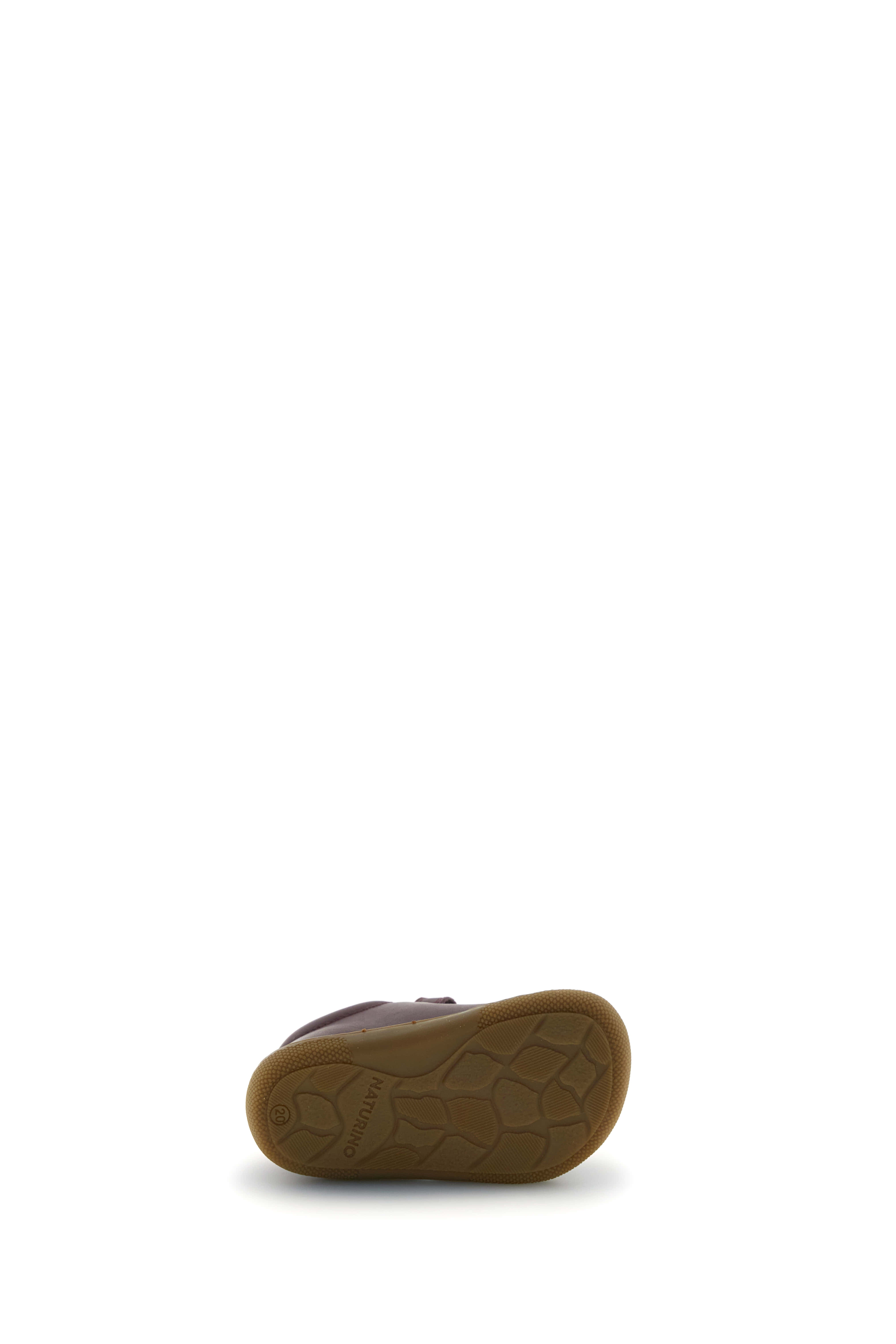 Naturino Barefoot Amur Wool Prune siltinātie ādas zābaciņi