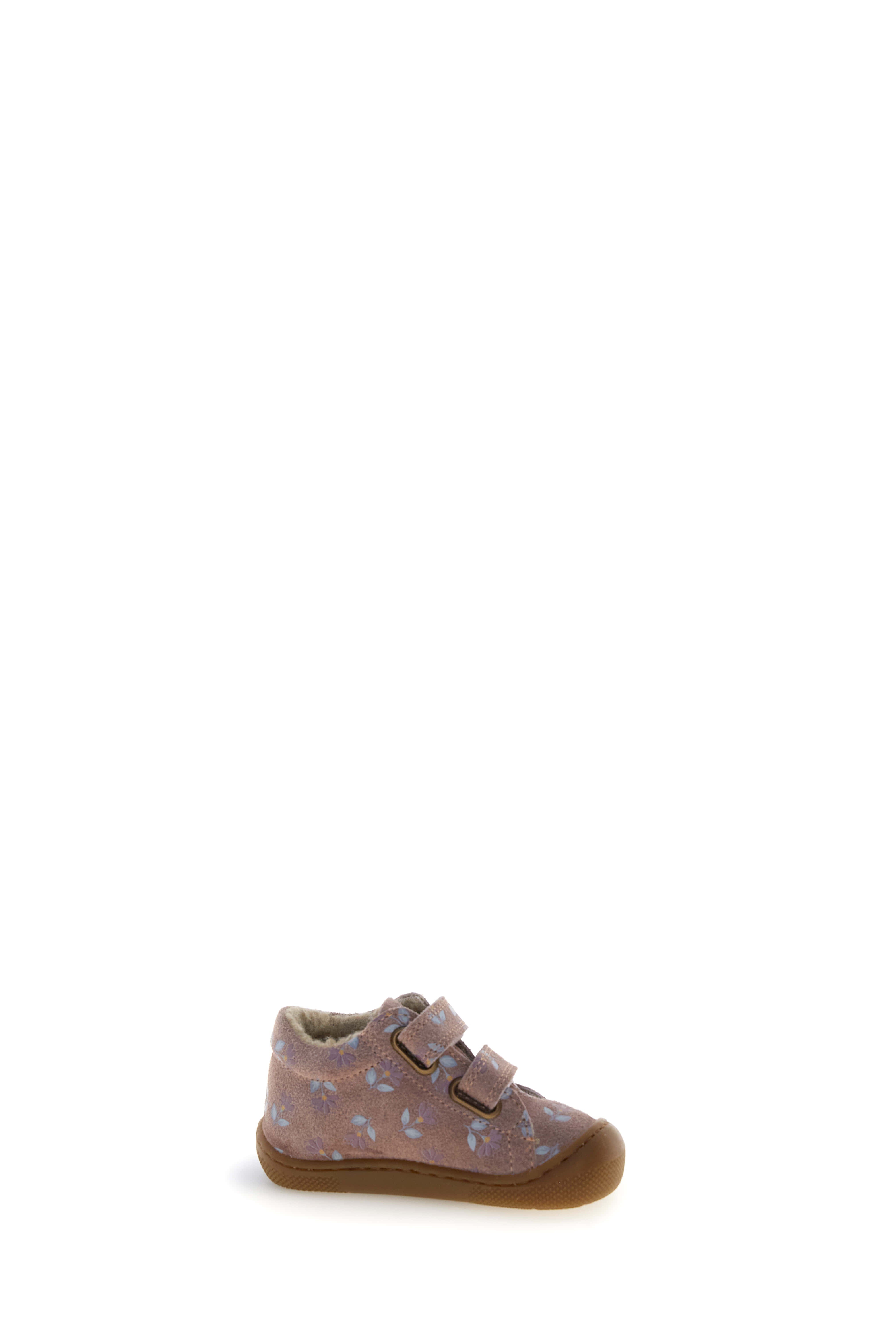 Naturino Barefoot Amur Wool Rose siltinātie ādas zābaciņi
