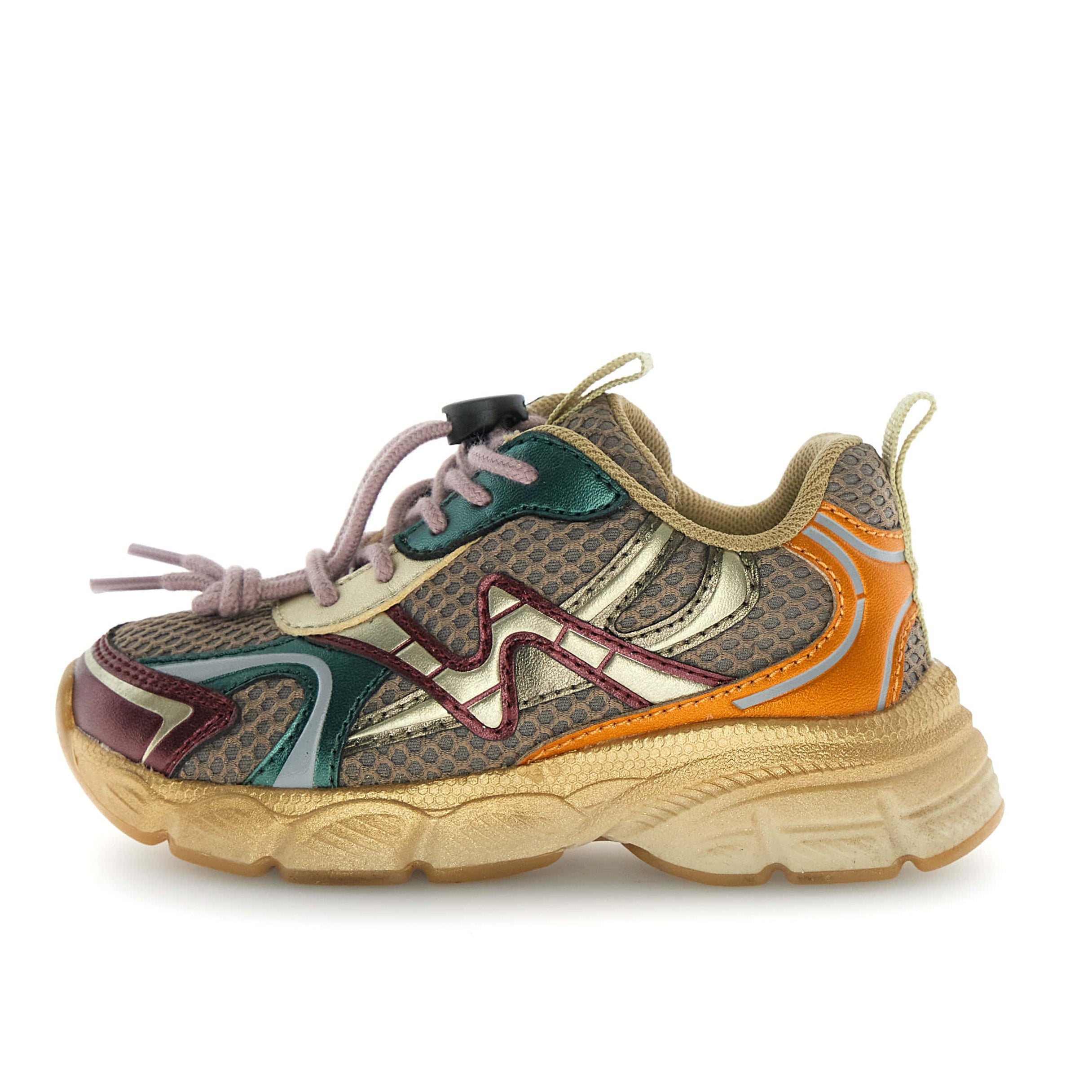 Naturino Wave Bordeaux/Green kedas