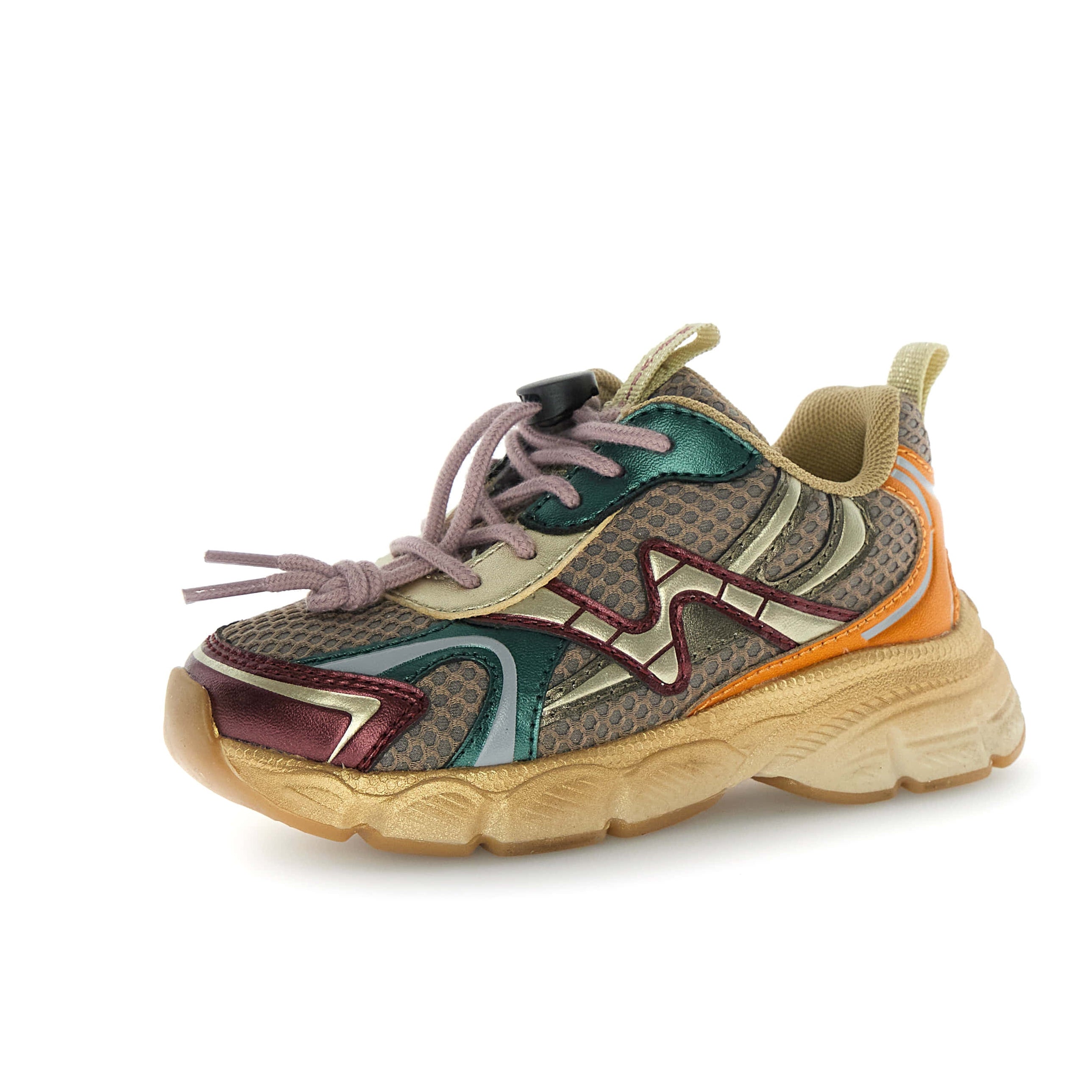 Naturino Wave Bordeaux/Green kedas