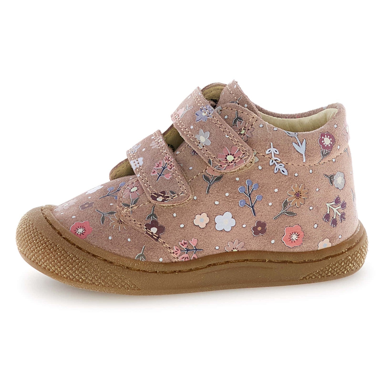 Naturino Cocoon Wide Rose leather booties