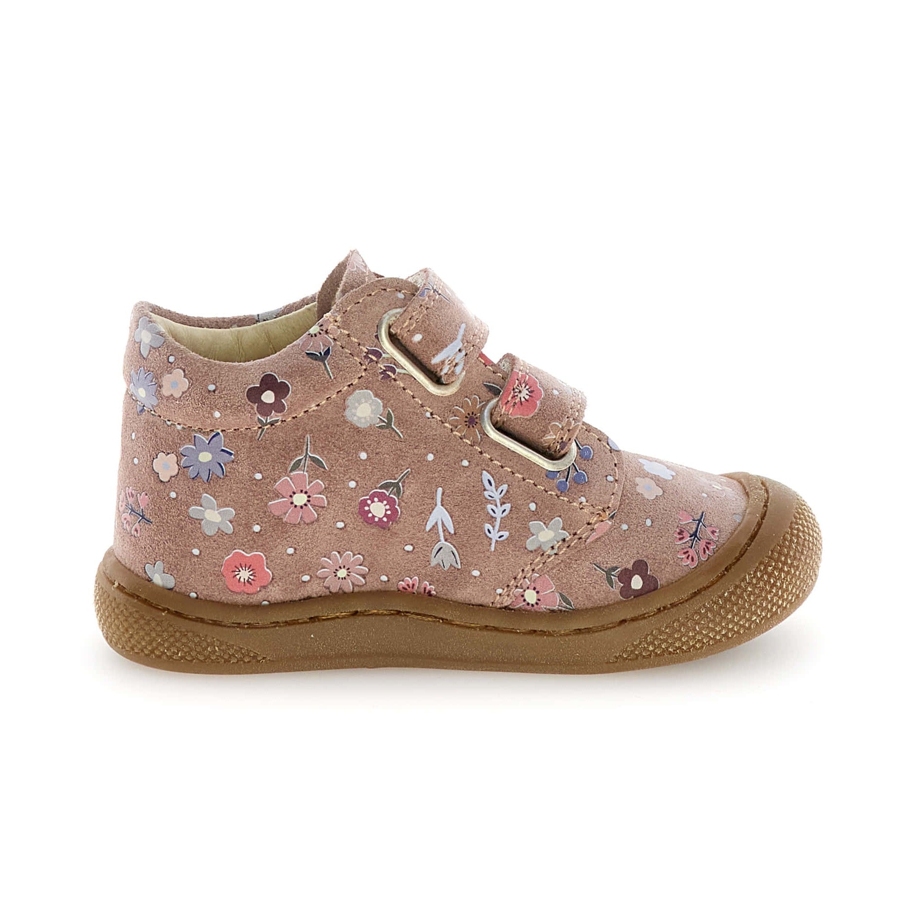 Naturino Cocoon Wide Rose leather booties