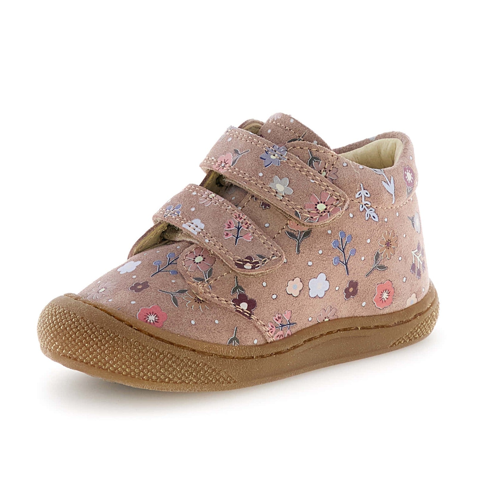 Naturino Cocoon Wide Rose leather booties