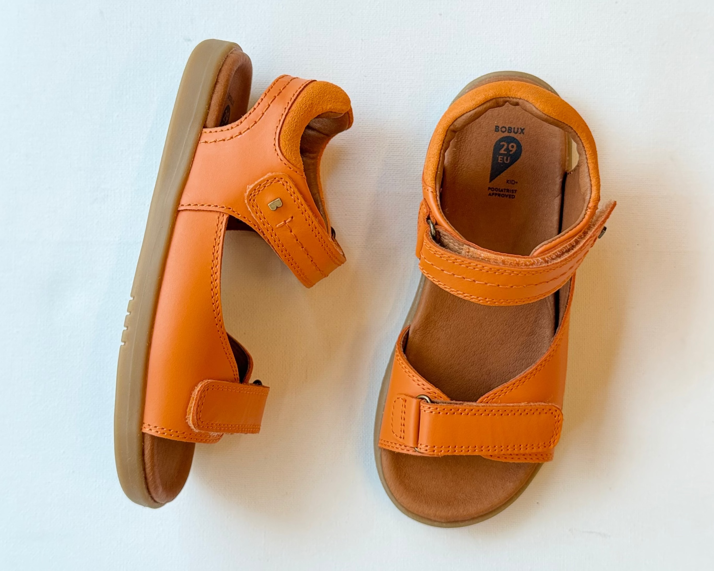 Bobux KP Driftwood Orange Peel sandales